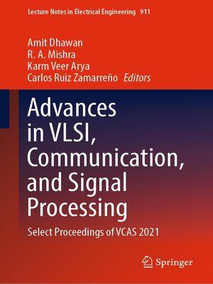 cover image of Advances in VLSI, Communication, and Signal Processing